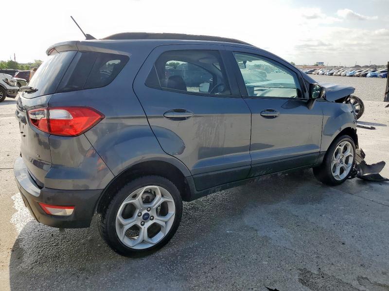 MAJ3S2GE1MC445166 - 2021 FORD ECOSPORT SE ნაცრისფერი ფოტო 3