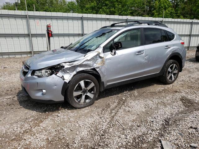 JF2GPBKC7EH334243 - 2014 SUBARU XV CROSSTR 2.0I HYBRID TOURING SILVER photo 1