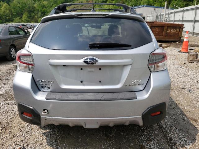 JF2GPBKC7EH334243 - 2014 SUBARU XV CROSSTR 2.0I HYBRID TOURING SILVER photo 6