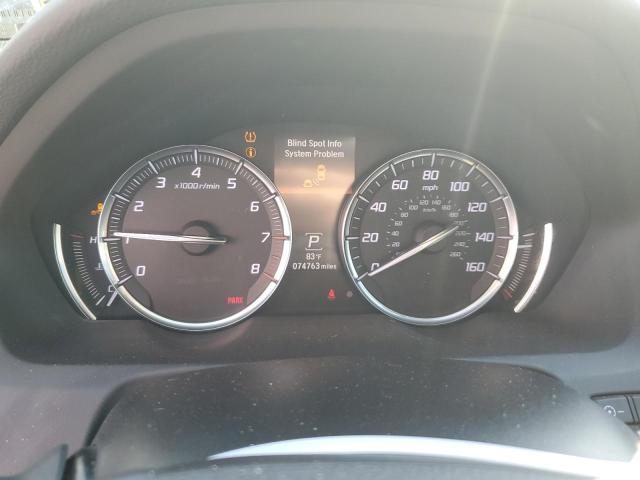 19UUB1F50KA010997 - 2019 ACURA TLX TECHNOLOGY BLACK photo 9