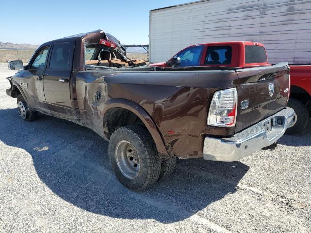 3C63RRKL8FG613140 - 2015 RAM 3500 LONGHORN BURGUNDY photo 2