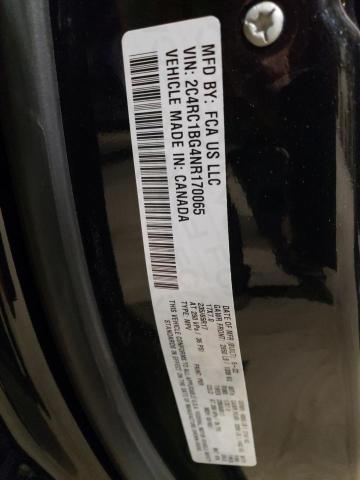 2C4RC1BG4NR170065 - 2022 CHRYSLER PACIFICA TOURING L BLACK photo 13