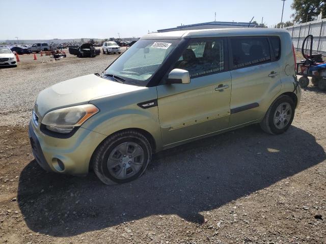 KNDJT2A51C7475427 - 2012 KIA SOUL GREEN photo 1