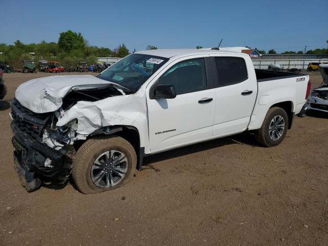 1GCGTDEN3N1184904 - 2022 CHEVROLET COLORADO Z71 WHITE photo 1