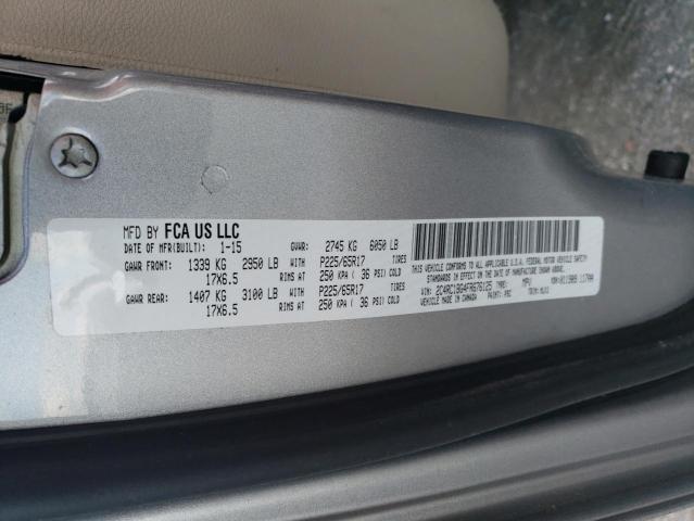 2C4RC1BG4FR676125 - 2015 CHRYSLER TOWN & COU TOURING Boz foto 12