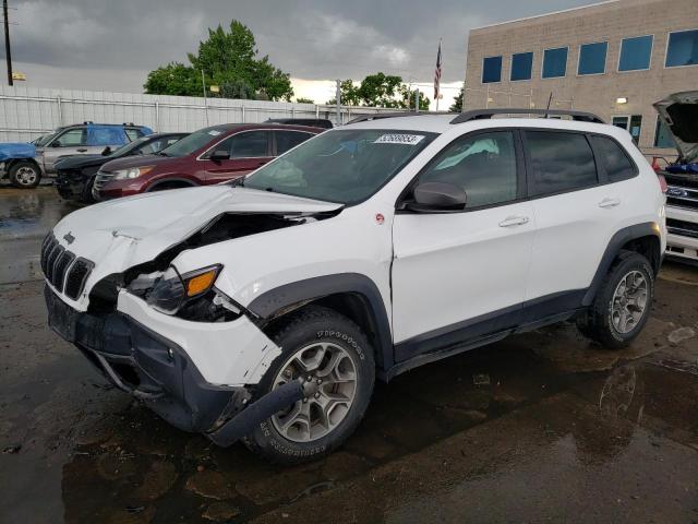 1C4PJMBX2LD592172 - 2020 JEEP CHEROKEE TRAILHAWK WHITE photo 1