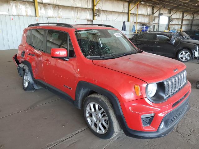 ZACNJABB1LPL89489 - 2020 JEEP RENEGADE LATITUDE BURGUNDY photo 4