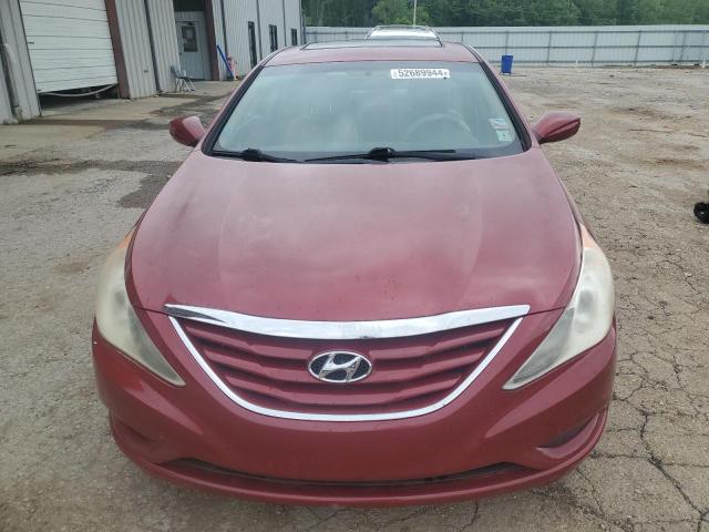 5NPEB4AC8BH129352 - 2011 HYUNDAI SONATA GLS BURGUNDY photo 5