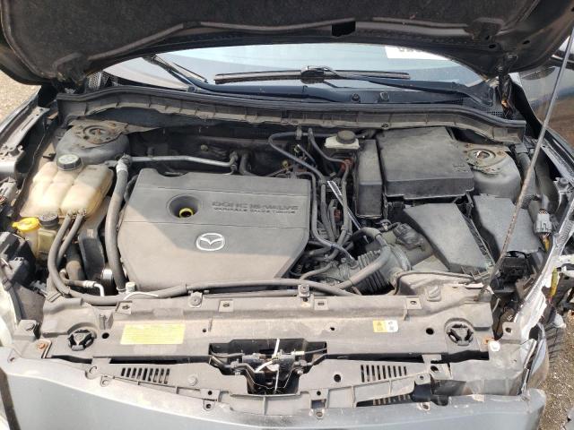 JM1BL1H63A1299400 - 2010 MAZDA 3 S GRAY photo 11