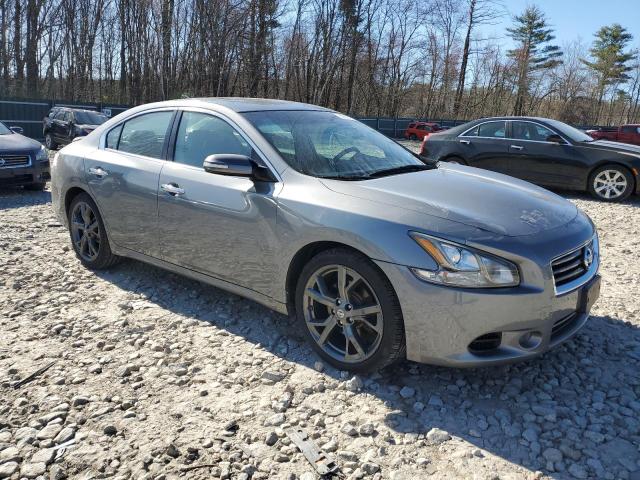 1N4AA5AP4EC459893 - 2014 NISSAN MAXIMA S GRAY photo 4