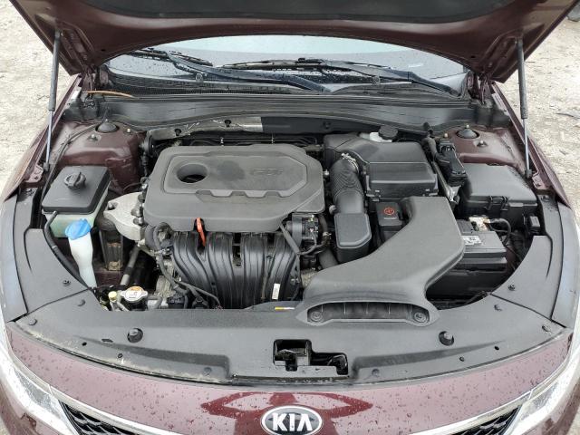 5XXGT4L33GG067543 - 2016 KIA OPTIMA LX BURGUNDY photo 11