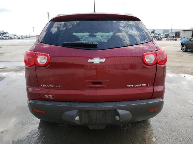 1GNER23D59S156226 - 2009 CHEVROLET TRAVERSE LT BURGUNDY photo 6