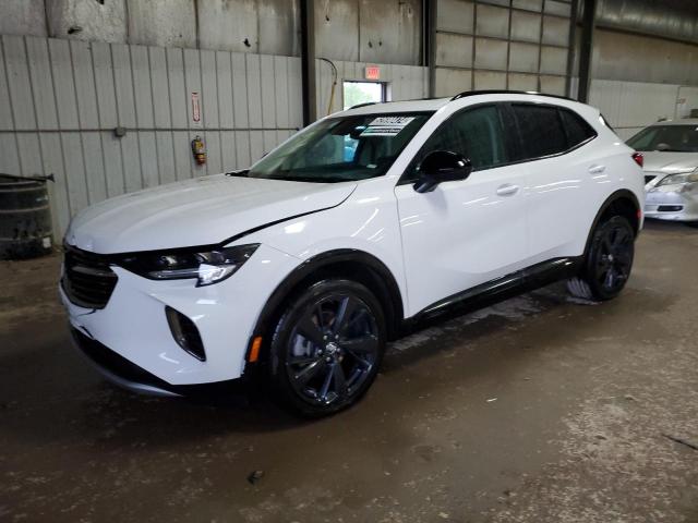 LRBFZNR41ND159823 - 2022 BUICK ENVISION ESSENCE WHITE photo 1