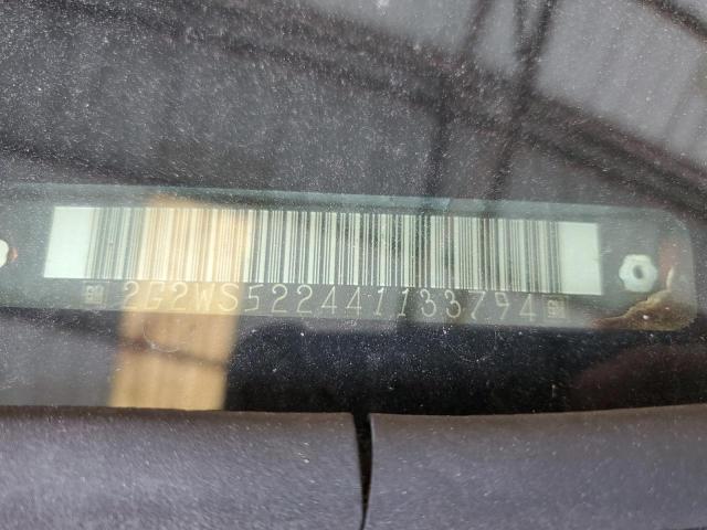 2G2WS522441133794 - 2004 PONTIAC GRAND PRIX GT2 ნარინჯისფერი ფოტო 13