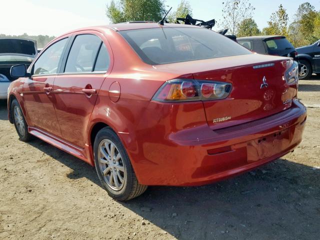 JA32U2FU4AU013460 - 2010 MITSUBISHI LANCER ES/ES SPORT  photo 3