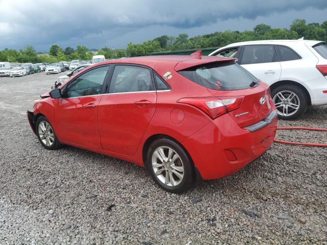 KMHD35LE2DU070316 - 2013 HYUNDAI ELANTRA GT RED photo 2