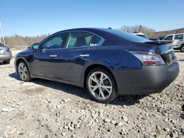 1N4AA5AP4CC867145 - 2012 NISSAN MAXIMA S BLUE photo 2