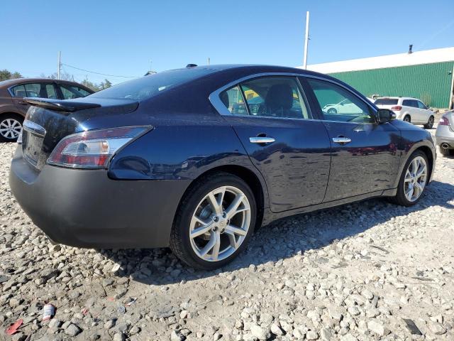 1N4AA5AP4CC867145 - 2012 NISSAN MAXIMA S BLUE photo 3