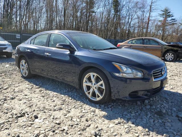 1N4AA5AP4CC867145 - 2012 NISSAN MAXIMA S BLUE photo 4