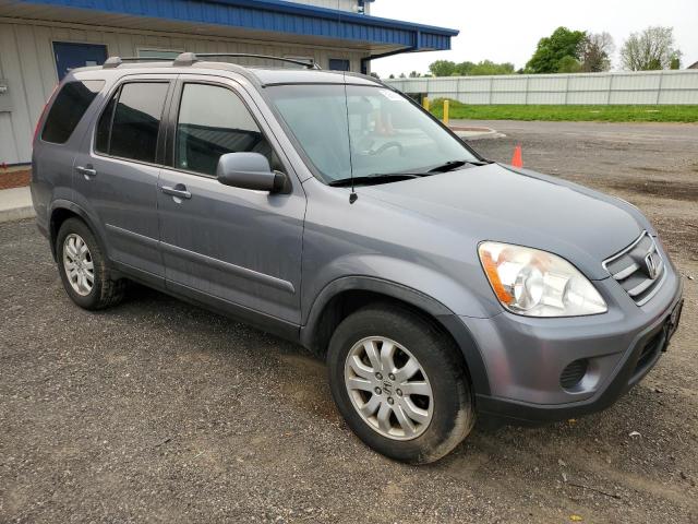 JHLRD78975C037594 - 2005 HONDA CR-V SE GRAY photo 4