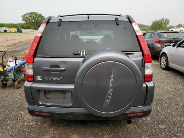 JHLRD78975C037594 - 2005 HONDA CR-V SE GRAY photo 6