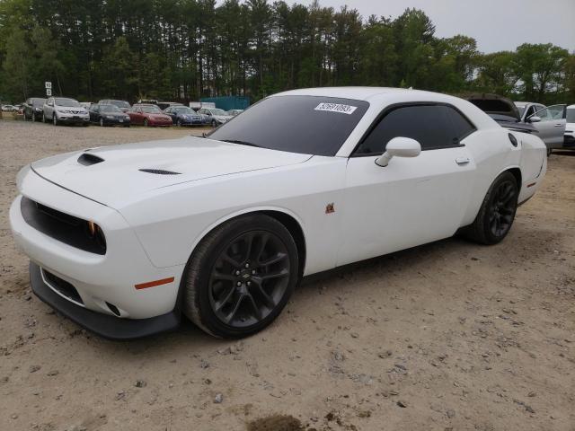 2C3CDZFJ9MH586919 - 2021 DODGE CHALLENGER R/T SCAT PACK WHITE photo 1