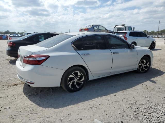 1HGCR2F36HA217673 - 2017 HONDA ACCORD LX WHITE photo 3