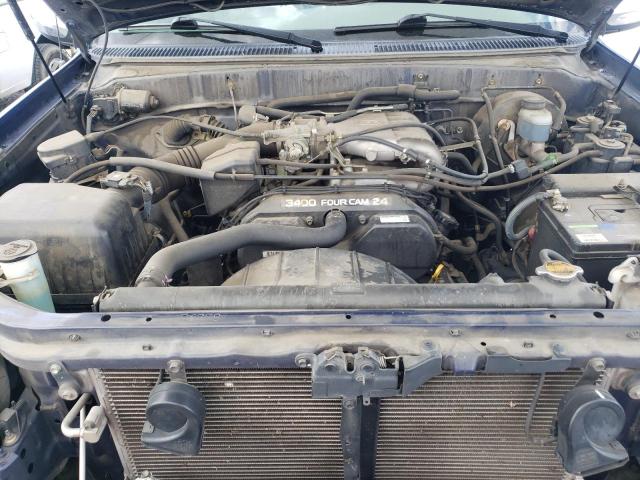 5TBRN34102S223337 - 2002 TOYOTA TUNDRA ACCESS CAB SR5 BLUE photo 11