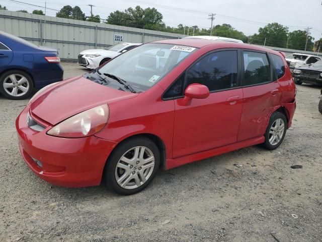 JHMGD38637S008264 - 2007 HONDA FIT S 红色 照片 1