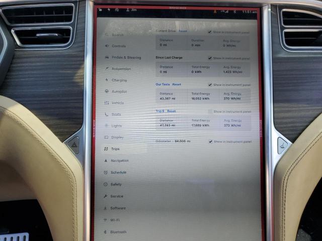 5YJXCBE43GF000907 - 2016 TESLA MODEL X Grafit foto 9