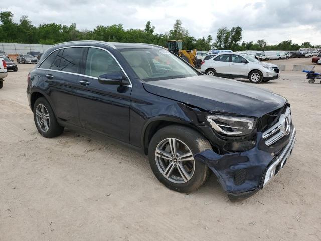 W1N0G8EB5MF875297 - 2021 MERCEDES-BENZ GLC 300 4MATIC BLUE photo 4