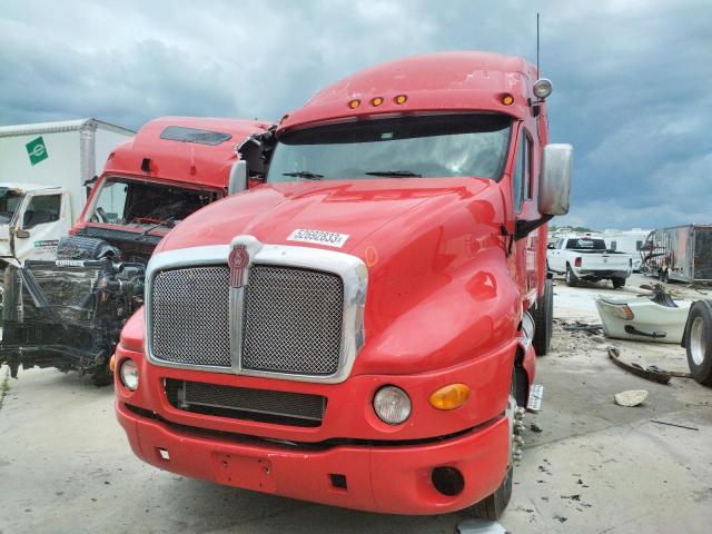 1XKTDU8X17J191057 - 2007 KENWORTH CONSTRUCTI T2000 RED photo 9