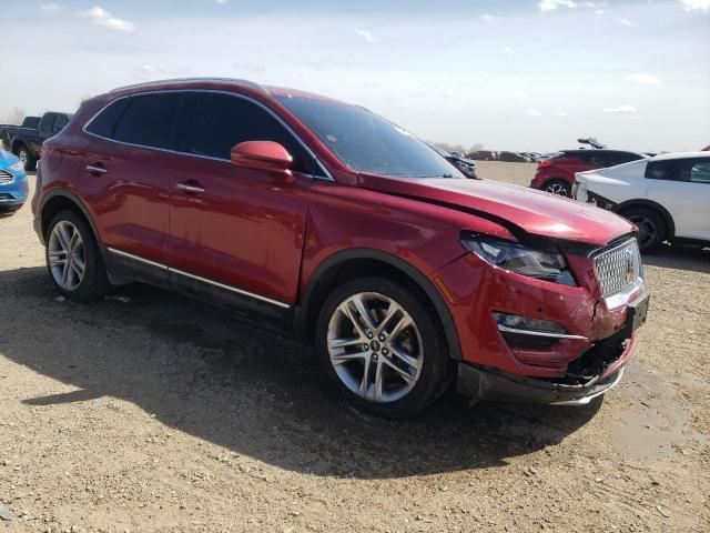 5LMTJ3DH6KUL39670 - 2019 LINCOLN MKC RESERVE წითელი ფოტო 4