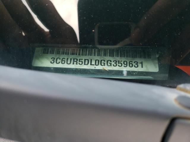 3C6UR5DL0GG359631 - 2016 RAM 2500 SLT CHARCOAL photo 13