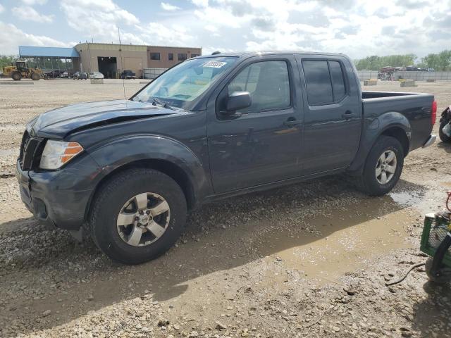 1N6AD0ER3DN740468 - 2013 NISSAN FRONTIER S BLACK photo 1