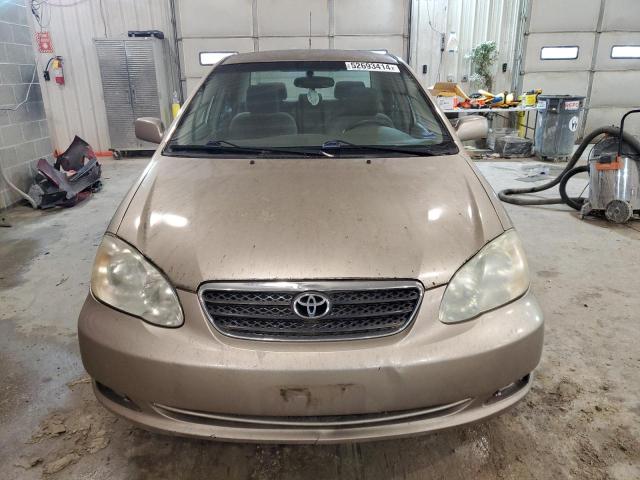 1NXBR32E95Z393890 - 2005 TOYOTA COROLLA CE TAN photo 5