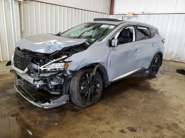 5N1AZ2CSXNC115256 - 2022 NISSAN MURANO SL GRAY photo 1