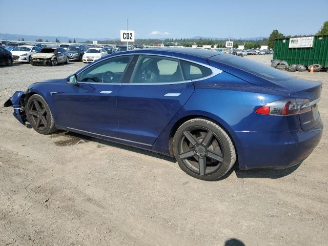 5YJSA1E20HF204851 - 2017 TESLA MODEL S Mavi foto 2