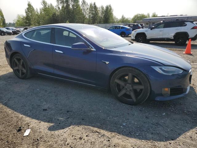 5YJSA1E20HF204851 - 2017 TESLA MODEL S Mavi foto 4