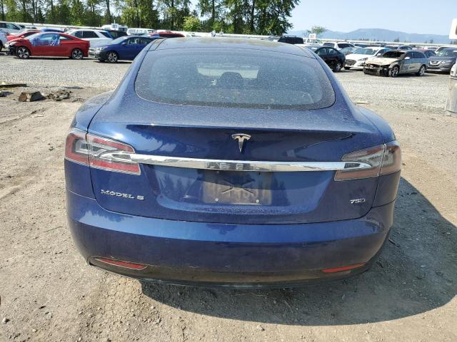 5YJSA1E20HF204851 - 2017 TESLA MODEL S Mavi foto 6