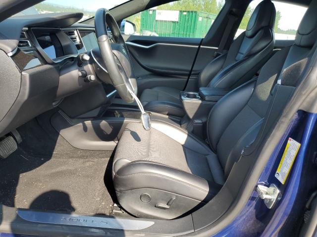 5YJSA1E20HF204851 - 2017 TESLA MODEL S Mavi foto 7
