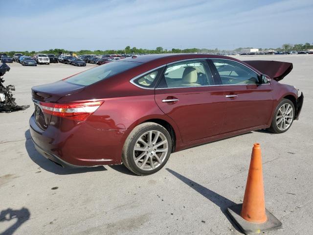 4T1BK1EB4EU089621 - 2014 TOYOTA AVALON BASE 栗色 照片 3
