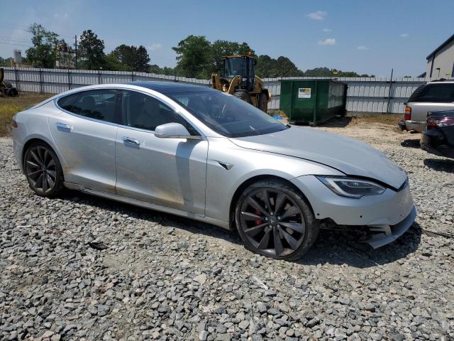 5YJSA1E40GF169986 - 2016 TESLA MODEL S Gümüş foto 4