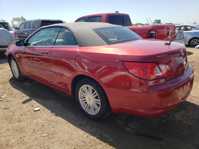 1C3LC55R28N132544 - 2008 CHRYSLER SEBRING TOURING RED photo 2