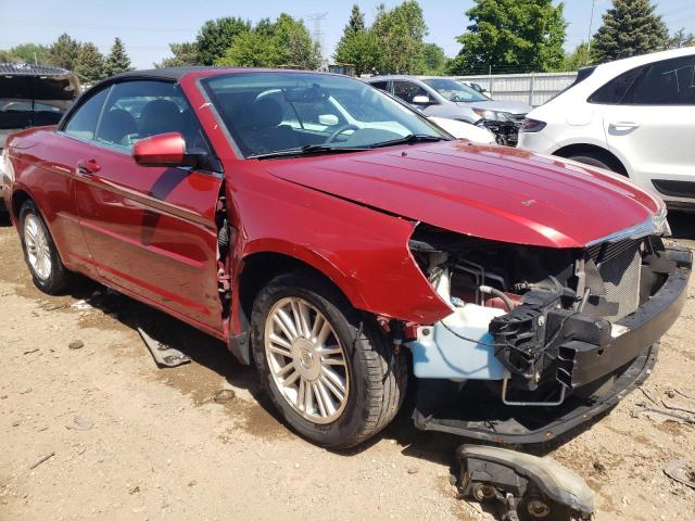 1C3LC55R28N132544 - 2008 CHRYSLER SEBRING TOURING RED photo 4