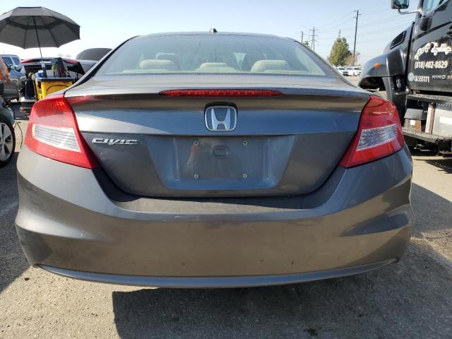 2HGFG3B82CH501449 - 2012 HONDA CIVIC EX GRAY photo 6