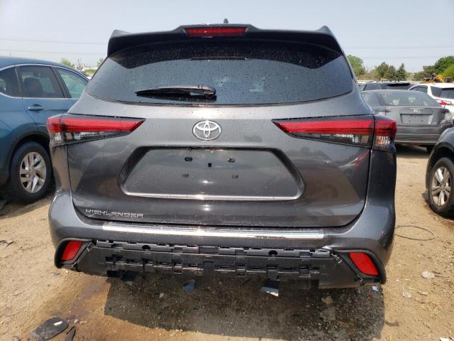 5TDKDRAH8PS035026 - 2023 TOYOTA HIGHLANDER L GRAY photo 6