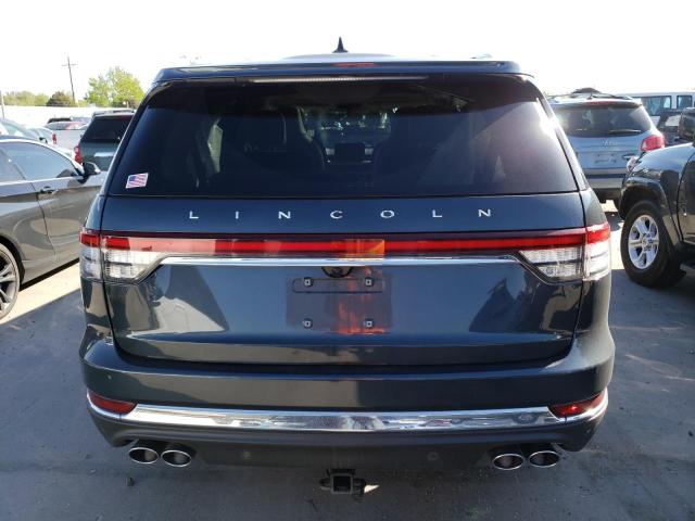 5LM5J7XC8NGL02266 - 2022 LINCOLN AVIATOR RESERVE BLUE photo 6