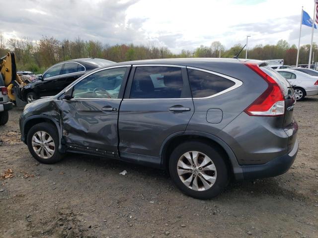 2HKRM4H51DH600585 - 2013 HONDA CR-V EX GRAY photo 2