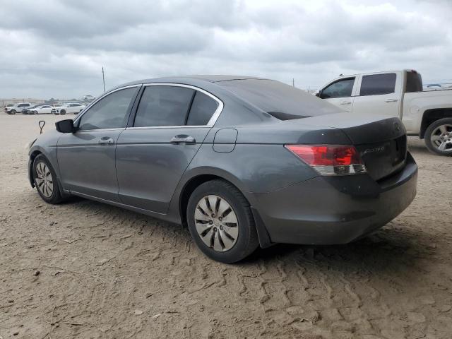 1HGCP26399A156858 - 2009 HONDA ACCORD LX GRAY photo 2